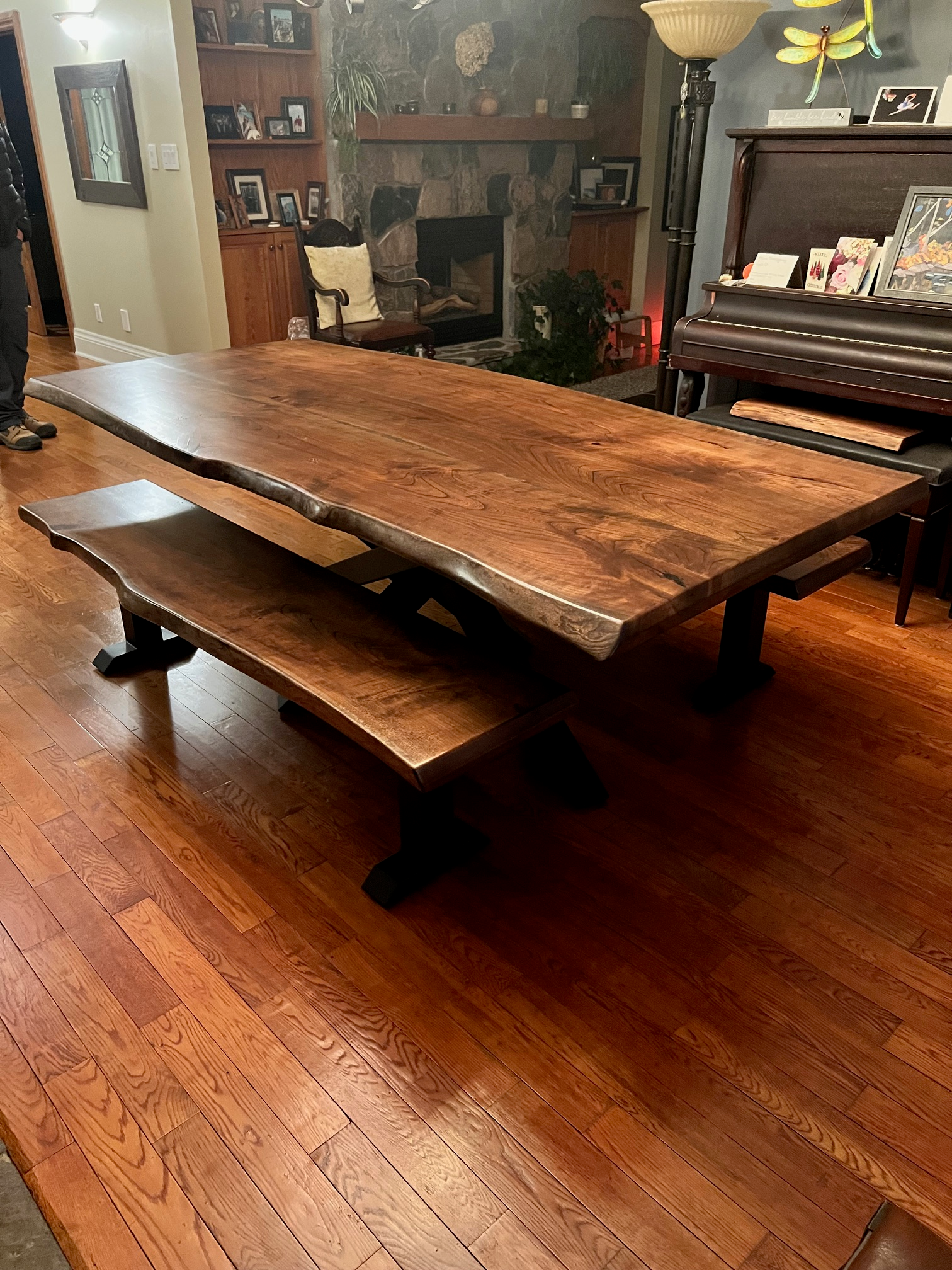 Live Edge Family Gathering Table