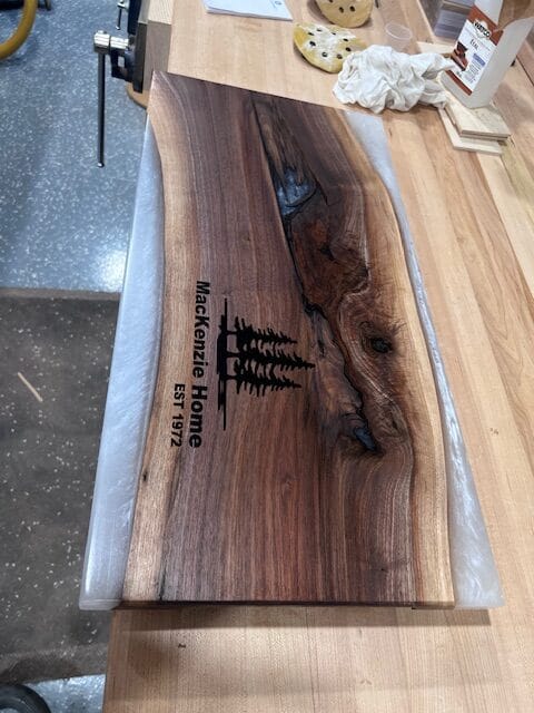 White Mica Pigment Epoxy Hug