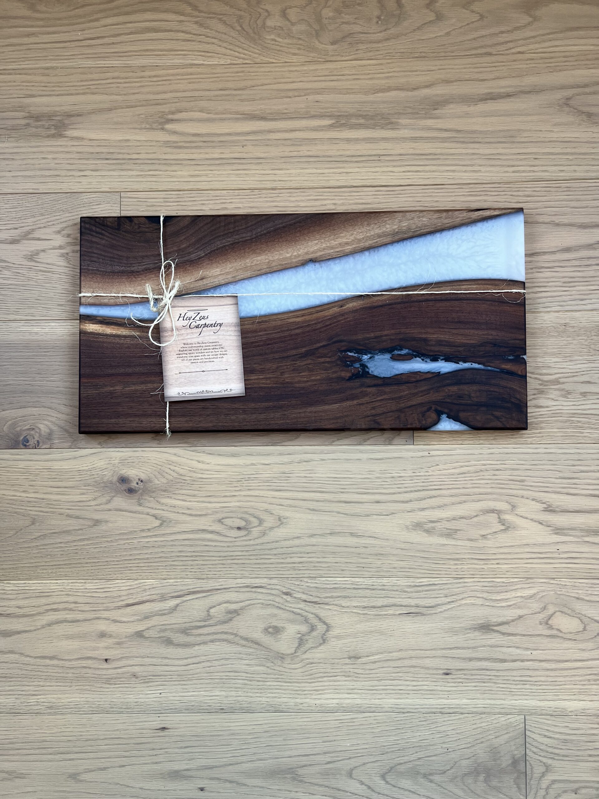 Black Walnut Epoxy Epoxy River