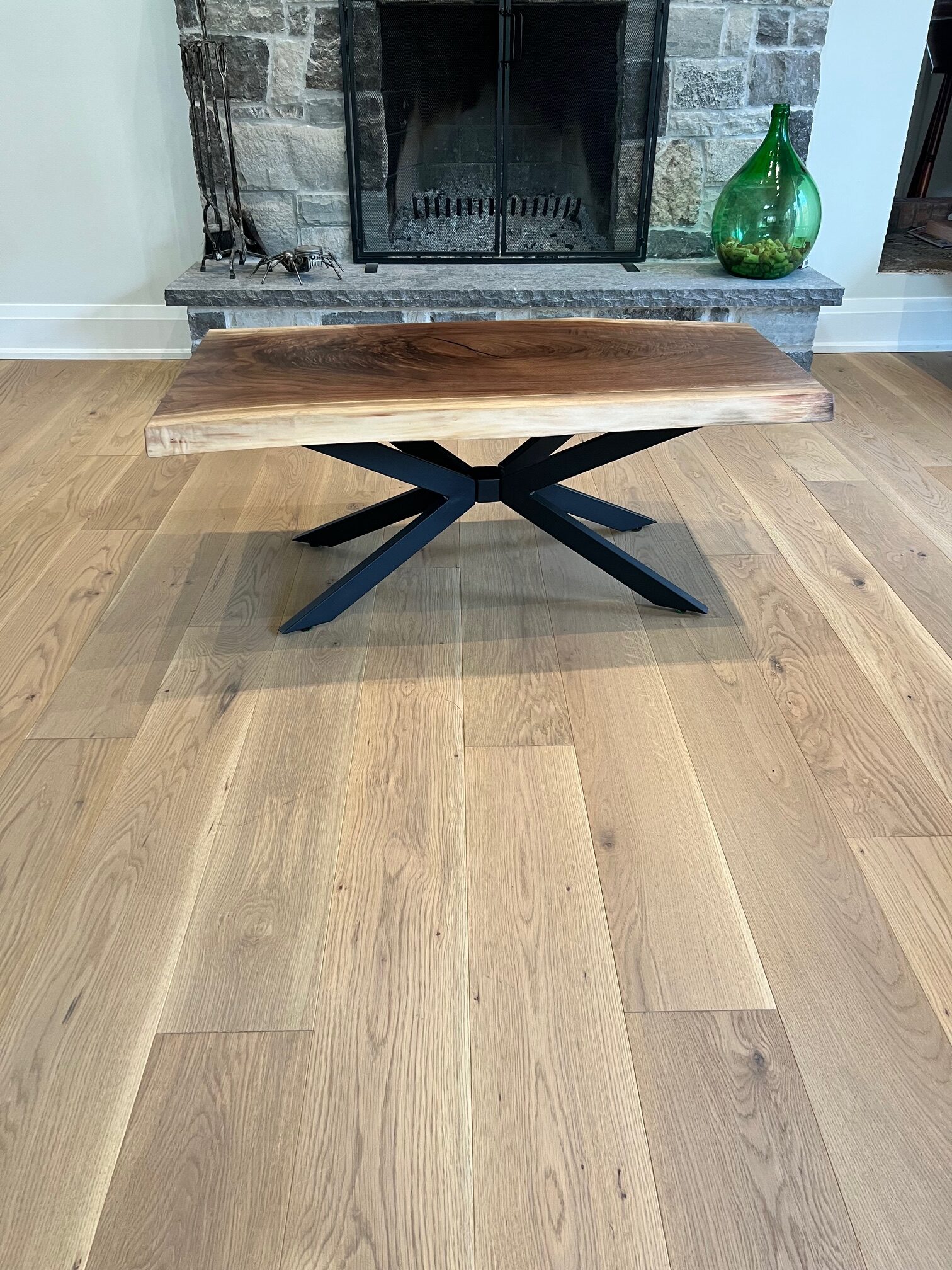 Live Edge Black Walnut Coffee Table