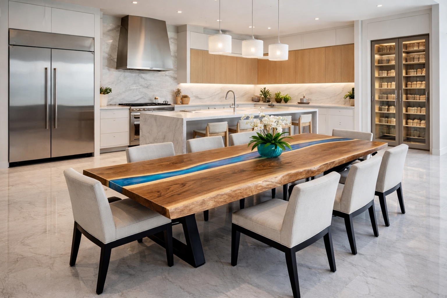 Cayman Island Ocean River Live Edge