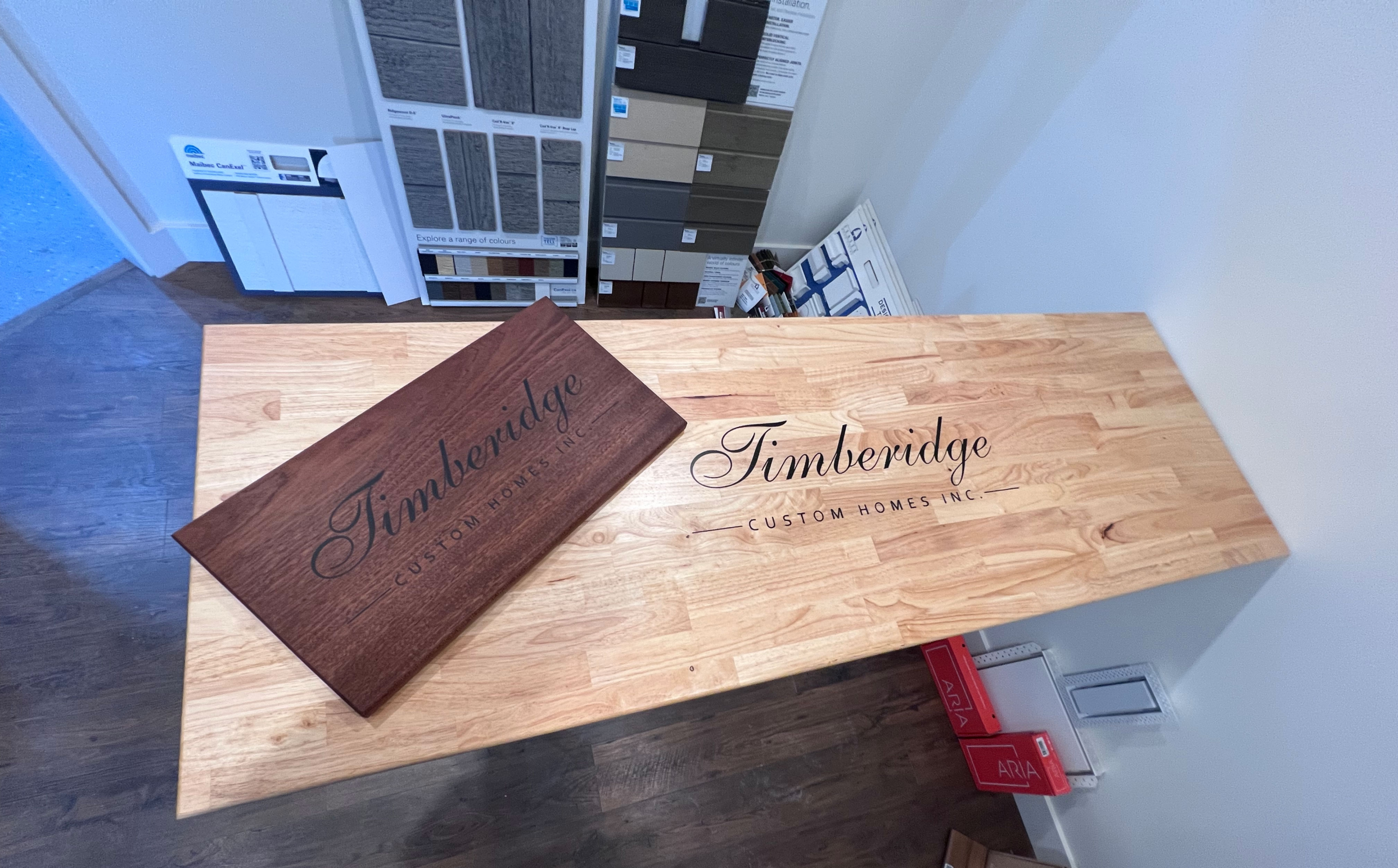 Timberidge Custom Home Corporate Table